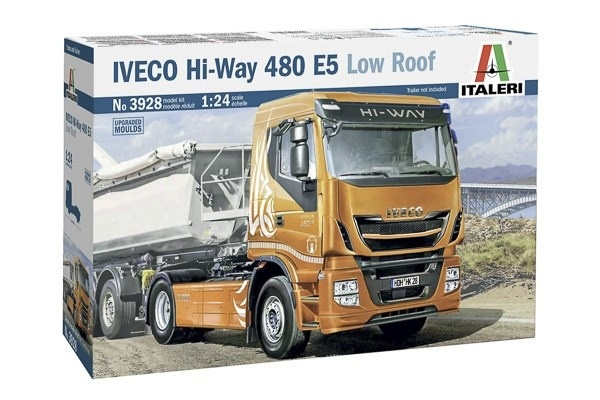 Italeri 1:24 IVECO Hi-Way 480 E5 (Low Roof) ryhmässä URHEILU, VAPAA-AIKA JA HARRASTUS / Harrastus / Muovimallit / Autot @ TP E-commerce Nordic AB (A07304)