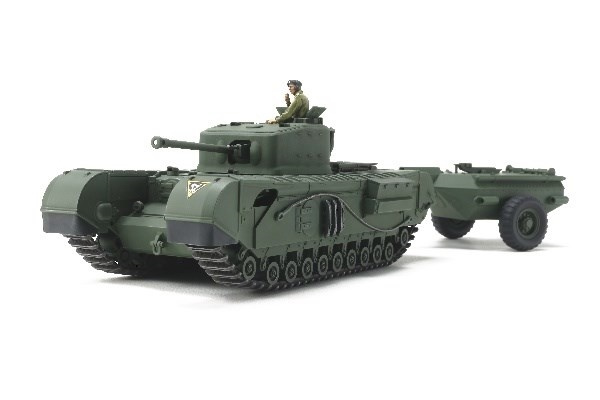 Tamiya 1/48 British Tank Churchill Mk.VII Crocodile ryhmässä URHEILU, VAPAA-AIKA JA HARRASTUS / Harrastus / Muovimallit / Sotilasajoneuvot (maa) @ TP E-commerce Nordic AB (A07351)