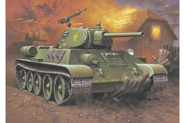 Revell 1:76 T-34/76 Modell 1940 ryhmässä URHEILU, VAPAA-AIKA JA HARRASTUS / Harrastus / Muovimallit / Sotilasajoneuvot (maa) @ TP E-commerce Nordic AB (A07542)