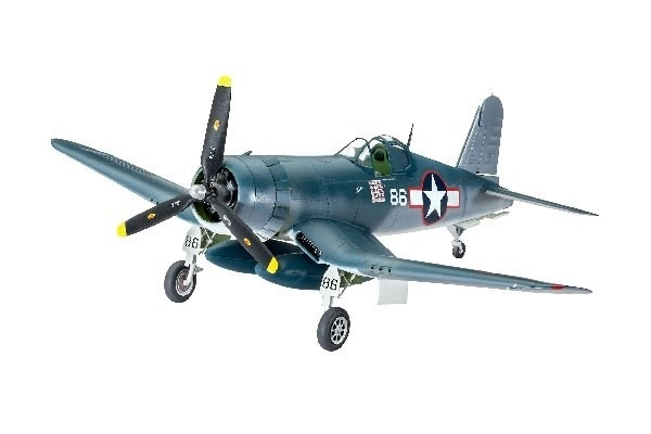 Revell Vought F4U-1D CORSAIR ryhmässä URHEILU, VAPAA-AIKA JA HARRASTUS / Harrastus / Muovimallit / Lentokoneet/Helikopterit @ TP E-commerce Nordic AB (A07676)