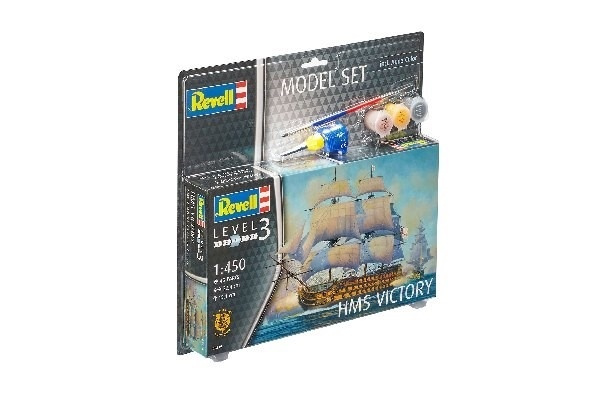 Revell Model Set HMS Victory ryhmässä URHEILU, VAPAA-AIKA JA HARRASTUS / Harrastus / Muovimallit / Aloituspakkaukset/Lahjapakkaukset @ TP E-commerce Nordic AB (A08142)