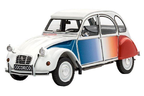 Revell 1:24 Model Set Citroen 2 CV Coccorico ryhmässä URHEILU, VAPAA-AIKA JA HARRASTUS / Harrastus / Muovimallit / Aloituspakkaukset/Lahjapakkaukset @ TP E-commerce Nordic AB (A08187)