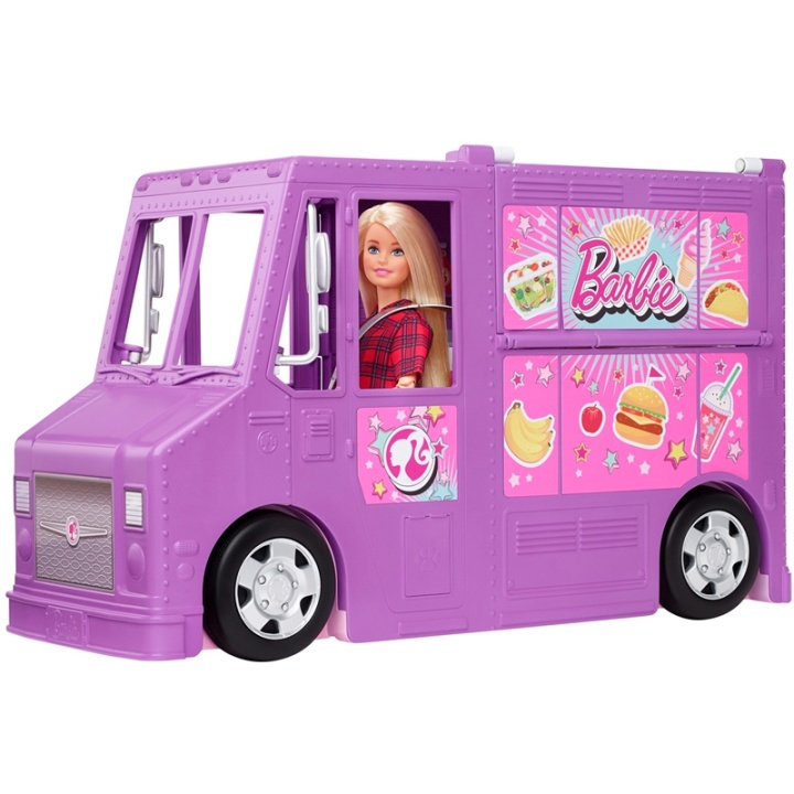 Barbie Food Truck ryhmässä LELUT, TUOTTEET LAPSILLE JA VAUVOILLE / Leikkikalut, Askartelu &Pelit / Nuket & Tarvikkeet @ TP E-commerce Nordic AB (A08326)