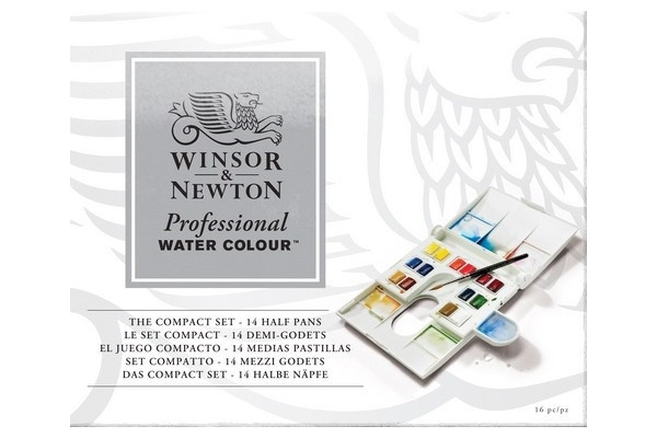 Professional Watercolour Compact ryhmässä URHEILU, VAPAA-AIKA JA HARRASTUS / Harrastus / Maalaa ja piirrä / Taiteilijavärit / Akvarellivärit @ TP E-commerce Nordic AB (A09168)