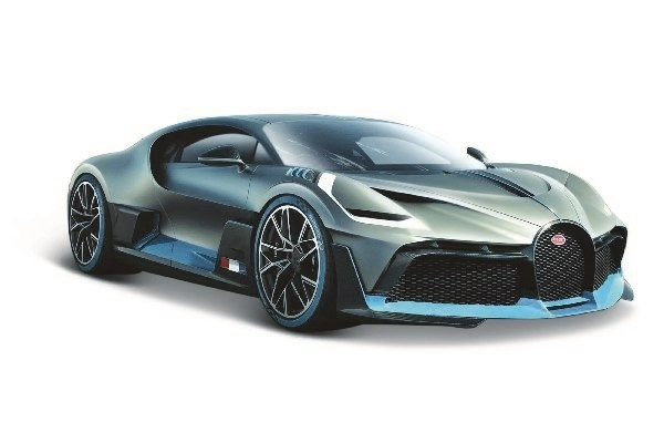 Bugatti Divo 1:24 Dull Grey ryhmässä LELUT, TUOTTEET LAPSILLE JA VAUVOILLE / Leikkikalut, Askartelu &Pelit / Leikkiautot @ TP E-commerce Nordic AB (A09684)