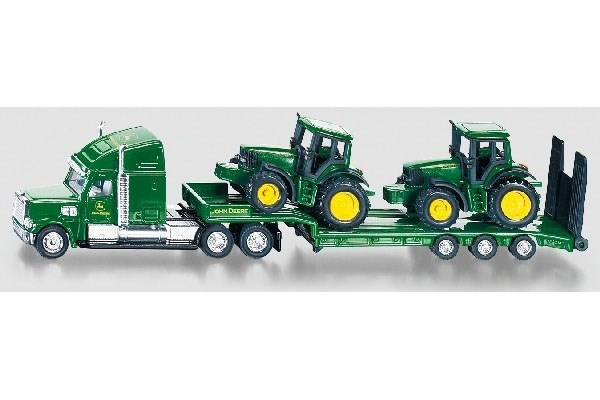 Lastbil med 2st John Deere Traktorer 1:87 ryhmässä LELUT, TUOTTEET LAPSILLE JA VAUVOILLE / Leikkikalut, Askartelu &Pelit / Leikkiautot @ TP E-commerce Nordic AB (A09980)