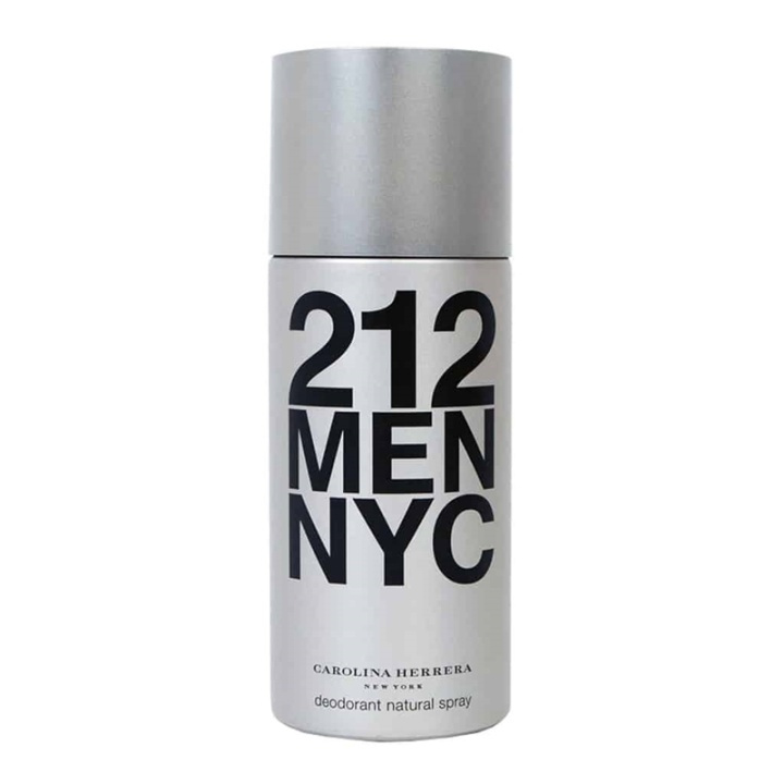 Carolina Herrera 212 Men Deo Spray 150ml ryhmässä KAUNEUS JA TERVEYS / Tuoksut & Parfyymit / Deodorantit / Miesten deodorantit @ TP E-commerce Nordic AB (A10607)