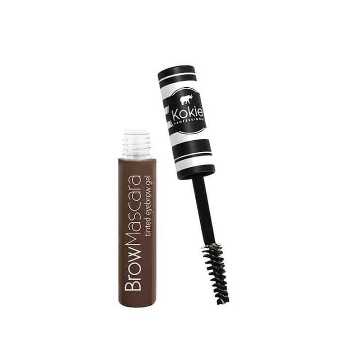 Kokie Brow Mascara Tinted Eyebrow Gel - Medium Brown ryhmässä KAUNEUS JA TERVEYS / Meikit / Silmät ja kulmat / Kulmageeli @ TP E-commerce Nordic AB (A11182)