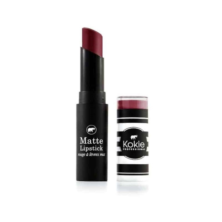 Kokie Matte Lipstick - Spiced Wine ryhmässä KAUNEUS JA TERVEYS / Meikit / Huulet / Huulipuna @ TP E-commerce Nordic AB (A11435)