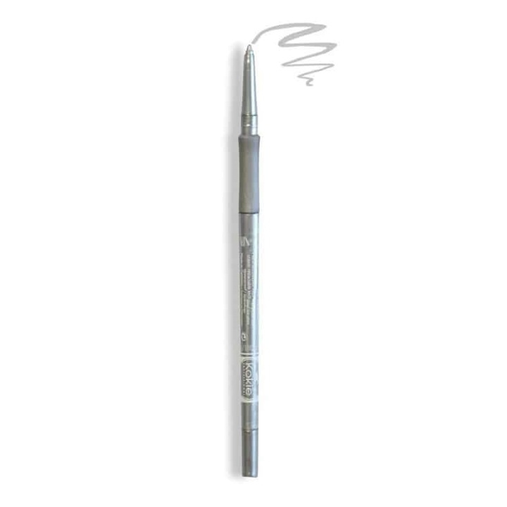 Kokie Retractable Kohl Eyeliner - Chrome Silver ryhmässä KAUNEUS JA TERVEYS / Meikit / Silmät ja kulmat / Silmänrajauskynä / Kajaali @ TP E-commerce Nordic AB (A11467)