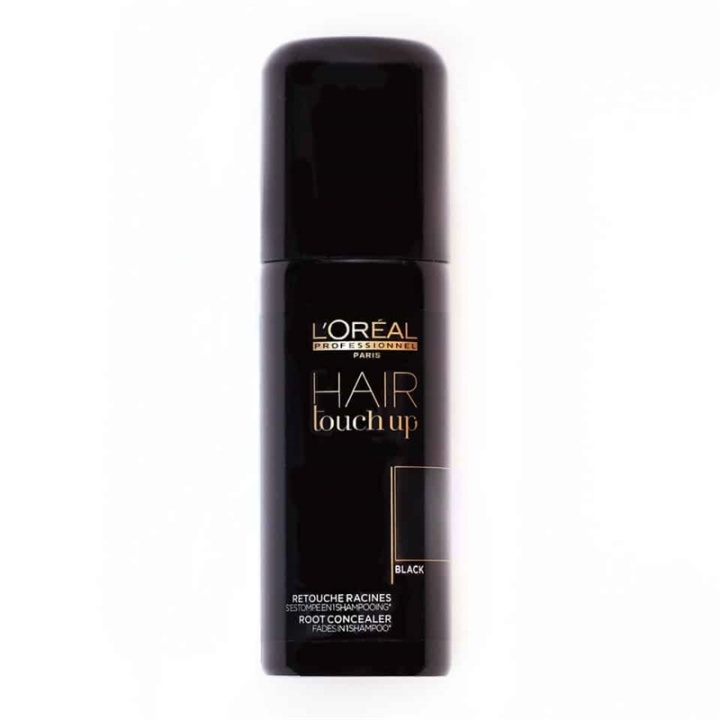 LOreal Hair Touch Up Spray Black 75ml ryhmässä KAUNEUS JA TERVEYS / Hiukset &Stailaus / Hiusten stailaus / Hiuslakka @ TP E-commerce Nordic AB (A11641)