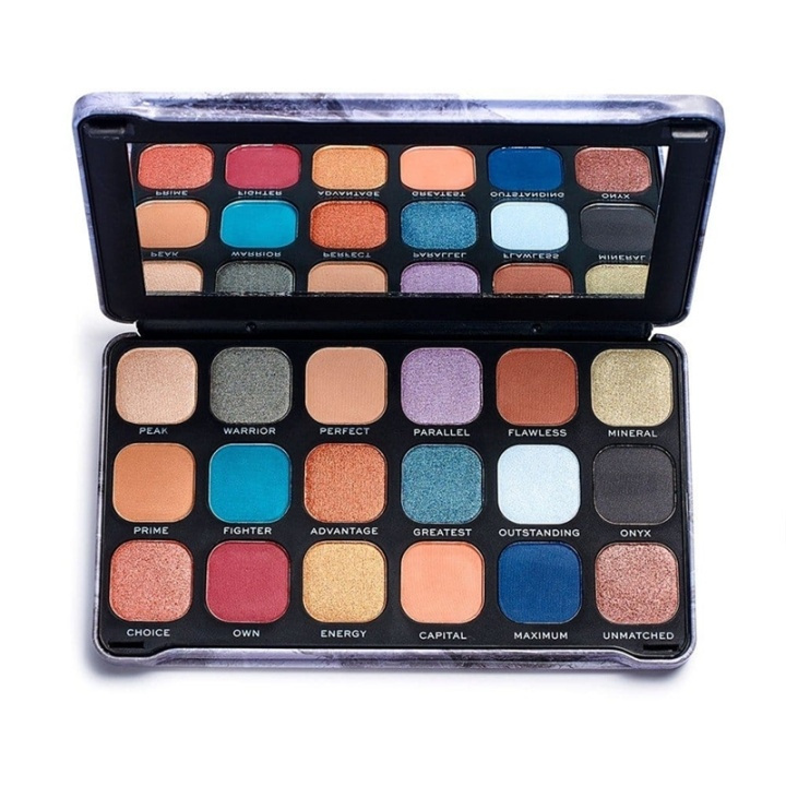 Makeup Revolution Shadow Palette Forever Flawless Optimum ryhmässä KAUNEUS JA TERVEYS / Meikit / Silmät ja kulmat / Luomivärit @ TP E-commerce Nordic AB (A12023)