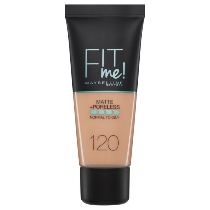 Maybelline Fit Me Matte + Poreless Foundation- 120 Classic Ivory ryhmässä KAUNEUS JA TERVEYS / Meikit / Meikit Kasvot / Meikkivoide @ TP E-commerce Nordic AB (A12137)