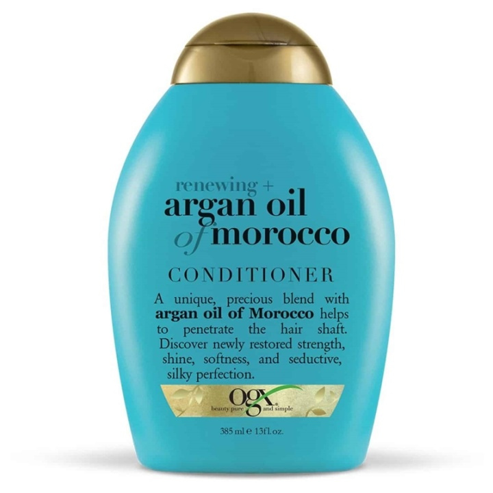 OGX Renewing Argan Oil of Morocco Conditioner 385ml ryhmässä KAUNEUS JA TERVEYS / Hiukset &Stailaus / Hiustenhoito / Hoitoaine @ TP E-commerce Nordic AB (A12607)