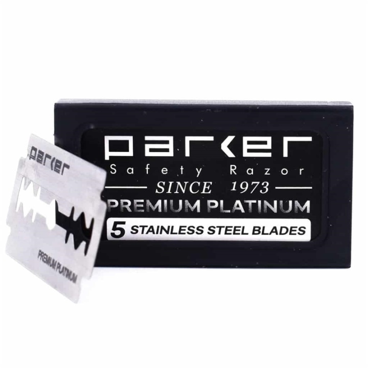 Parker 5-pack Rakblad ryhmässä KAUNEUS JA TERVEYS / Hiukset &Stailaus / Sheivaus ja trimmaus / Partahöylät & Tarvikkeet @ TP E-commerce Nordic AB (A12642)