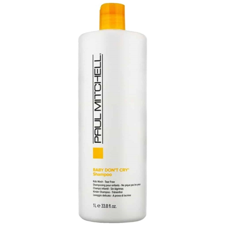 Paul Mitchell Baby Dont Cry Shampoo 1000ml ryhmässä KAUNEUS JA TERVEYS / Hiukset &Stailaus / Hiustenhoito / Shampoo @ TP E-commerce Nordic AB (A12649)