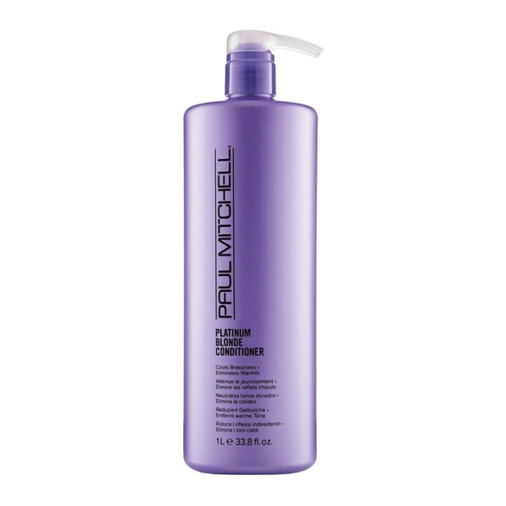 Paul Mitchell Platinum Blonde Conditioner 1000ml ryhmässä KAUNEUS JA TERVEYS / Hiukset &Stailaus / Hiustenhoito / Hoitoaine @ TP E-commerce Nordic AB (A12698)