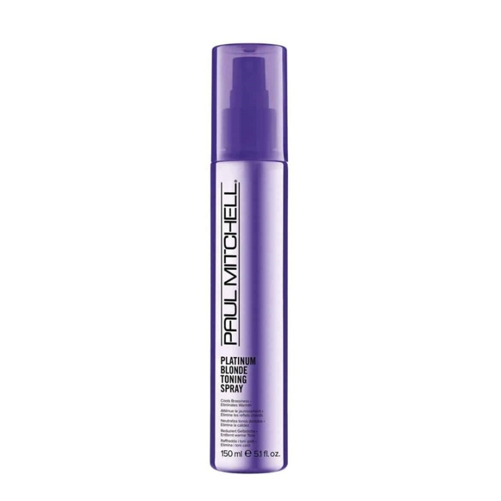 Paul Mitchell Platinum Blonde Toning Spray 150ml ryhmässä KAUNEUS JA TERVEYS / Hiukset &Stailaus / Hiustenhoito / Hoitoainesuihke/kuuri @ TP E-commerce Nordic AB (A12700)