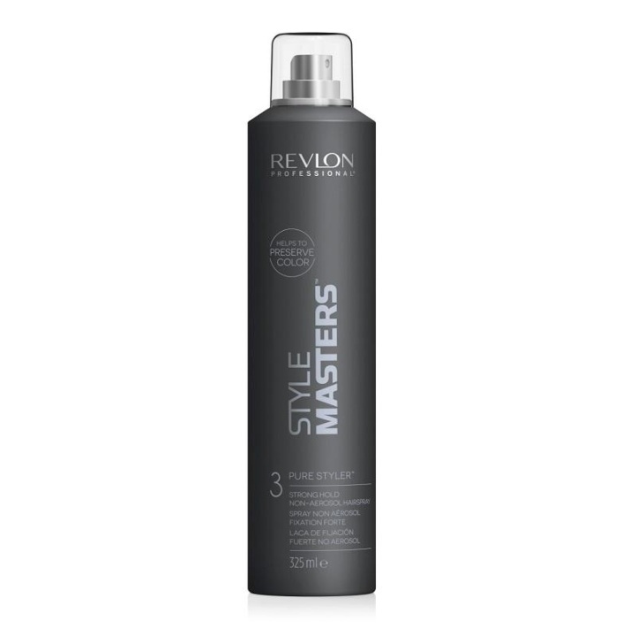 Revlon Style Masters 3 - Pure Styler Hairspray 325ml ryhmässä KAUNEUS JA TERVEYS / Hiukset &Stailaus / Hiusten stailaus / Hiuslakka @ TP E-commerce Nordic AB (A12883)