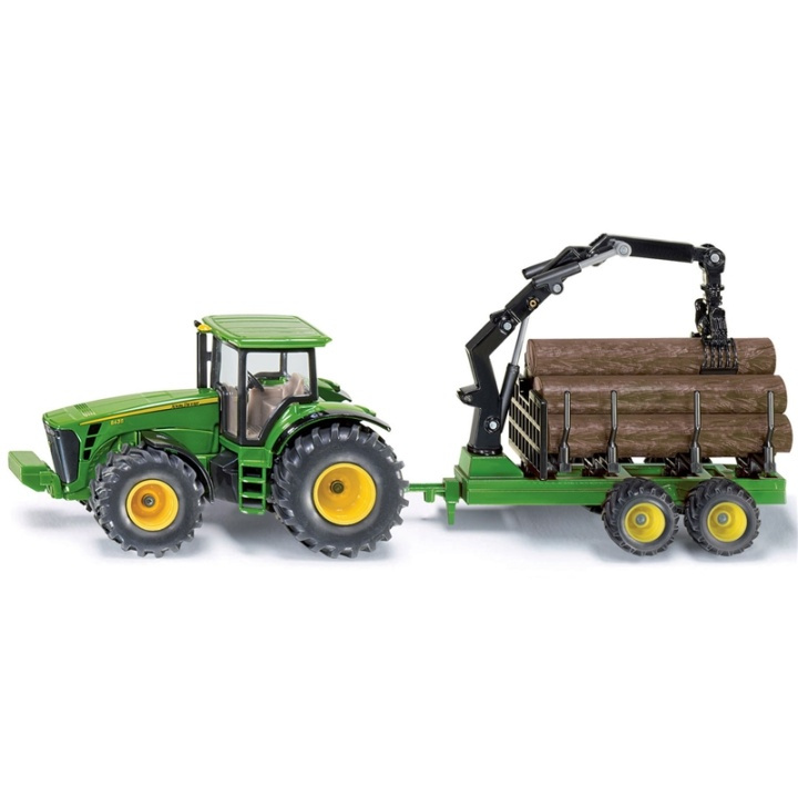 SIKU John Deere Skogstrailer 1:50 ryhmässä LELUT, TUOTTEET LAPSILLE JA VAUVOILLE / Leikkikalut, Askartelu &Pelit / Lelut @ TP E-commerce Nordic AB (A13575)