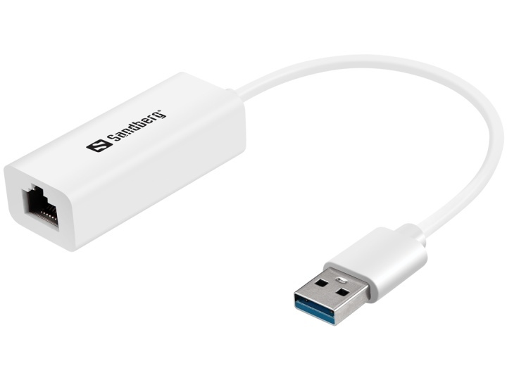 Sandberg USB3.0 Gigabit Network Adapter ryhmässä TIETOKOONET & TARVIKKEET / Verkko / Verkkokortti / USB @ TP E-commerce Nordic AB (A14295)