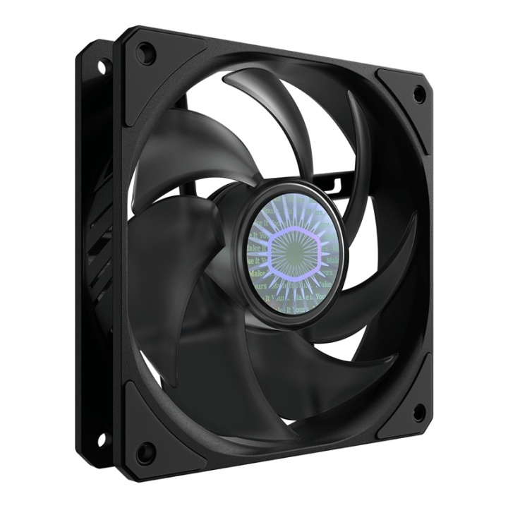 Cooler Master Sickleflow 120 Datorväska Fan 12 cm Svart ryhmässä TIETOKOONET & TARVIKKEET / Tietokoneen komponentit / Jäähdytys / Alustan puhaltimet @ TP E-commerce Nordic AB (A14368)