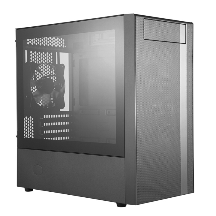 Cooler Master MasterBox NR400 Mini Tower Svart ryhmässä TIETOKOONET & TARVIKKEET / Tietokoneen komponentit / Asennuspohja @ TP E-commerce Nordic AB (A14522)