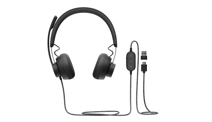 Logitech Zone Wired UC Headset Huvudband USB Type-C Svart ryhmässä TIETOKOONET & TARVIKKEET / GAMING / Kuulokkeet @ TP E-commerce Nordic AB (A14879)