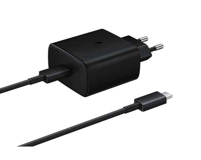 Samsung EP-TA845 Snabbladdare PD 3.0 45W med kabel 1 m, Svart ryhmässä ÄLYPUHELIMET JA TABLETIT / Laturit & Kaapelit / Seinälaturi / Seinälaturi Type C @ TP E-commerce Nordic AB (A15057)