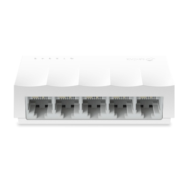 TP-LINK LS1005 Ohanterad Fast Ethernet (10/100) Vit ryhmässä TIETOKOONET & TARVIKKEET / Verkko / Kytkimet / 10/100Mbps @ TP E-commerce Nordic AB (A15281)