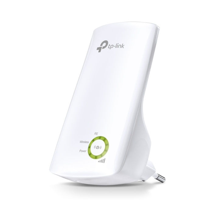 TP-LINK TL-WA854RE PowerLine-nätverksadapter 300 Mbit/s Wi-Fi Vit 1 styck ryhmässä TIETOKOONET & TARVIKKEET / Verkko / Homeplug/Powerline @ TP E-commerce Nordic AB (A15349)