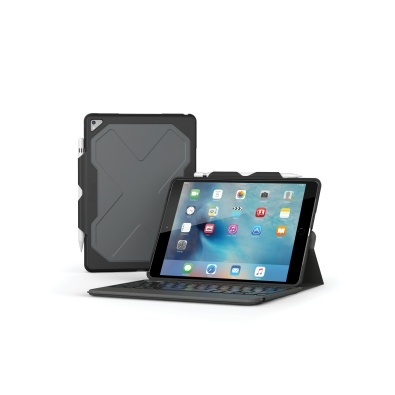 ZAGG Rugged messenger Svart Bluetooth Nordic ryhmässä ÄLYPUHELIMET JA TABLETIT / Tabletin suojakotelo / Apple iPad @ TP E-commerce Nordic AB (A15662)