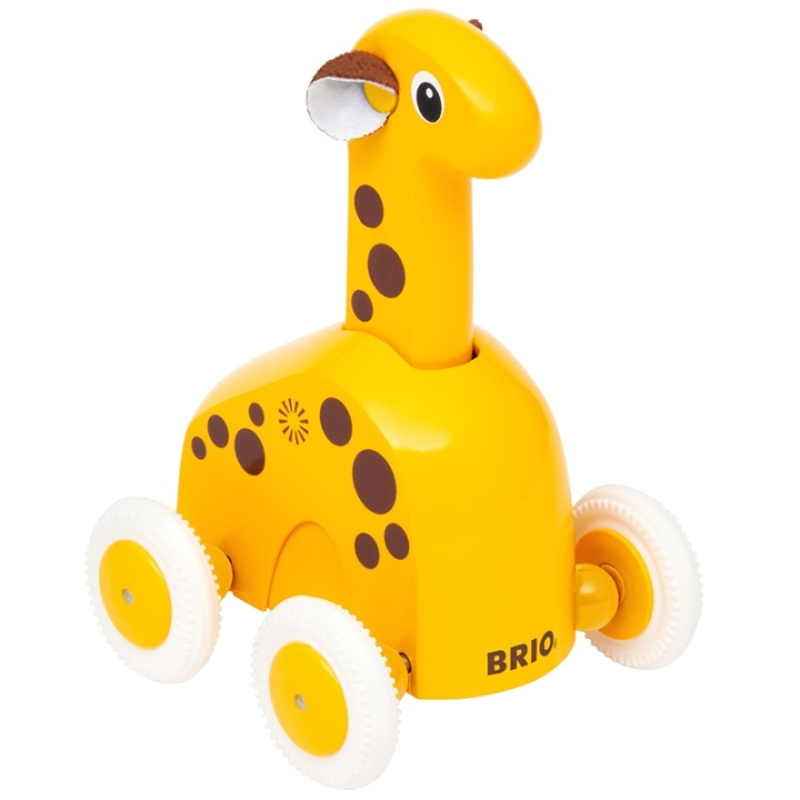 Brio 30229 Push & Go Giraff ryhmässä LELUT, TUOTTEET LAPSILLE JA VAUVOILLE / Lelut vauvoille (0-3v) / Toiminnalliset lelut @ TP E-commerce Nordic AB (A17600)