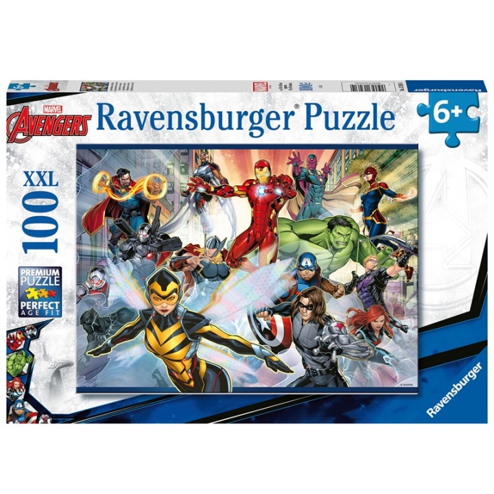 Ravensburger Avengers 100p ryhmässä LELUT, TUOTTEET LAPSILLE JA VAUVOILLE / Leikkikalut, Askartelu &Pelit / Palapelit @ TP E-commerce Nordic AB (A17994)