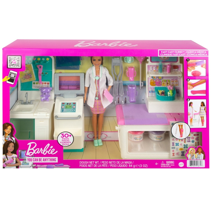 Barbie Fast Cast Clinic ryhmässä LELUT, TUOTTEET LAPSILLE JA VAUVOILLE / Leikkikalut, Askartelu &Pelit / Nuket & Tarvikkeet @ TP E-commerce Nordic AB (A18283)