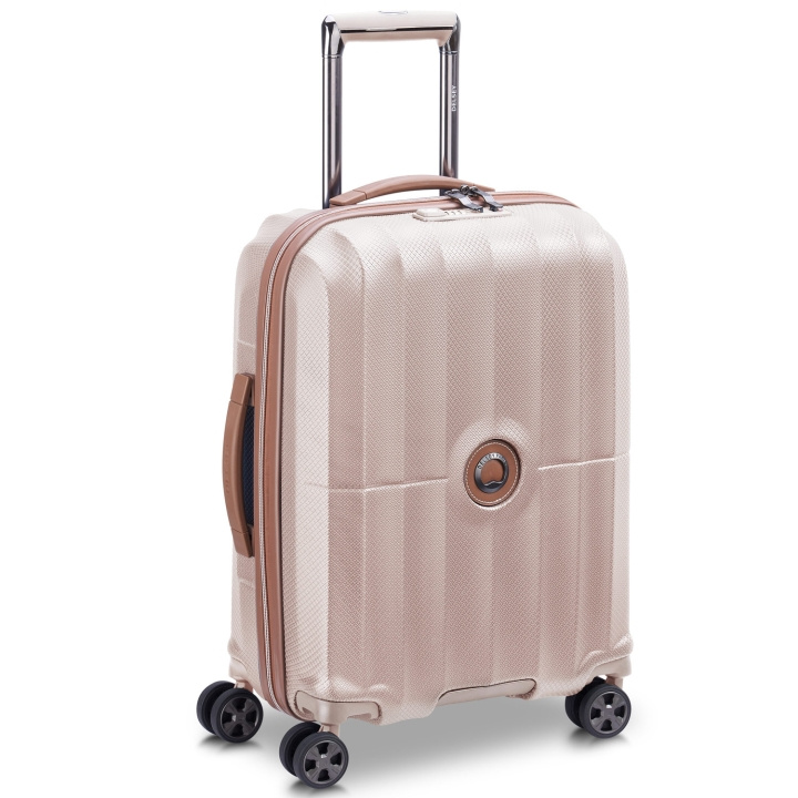 Delsey Paris ST Tropez Cabin Slim 55 Rose ryhmässä URHEILU, VAPAA-AIKA JA HARRASTUS / Matkailutarvikkeet / Matkalaukut @ TP E-commerce Nordic AB (A18582)