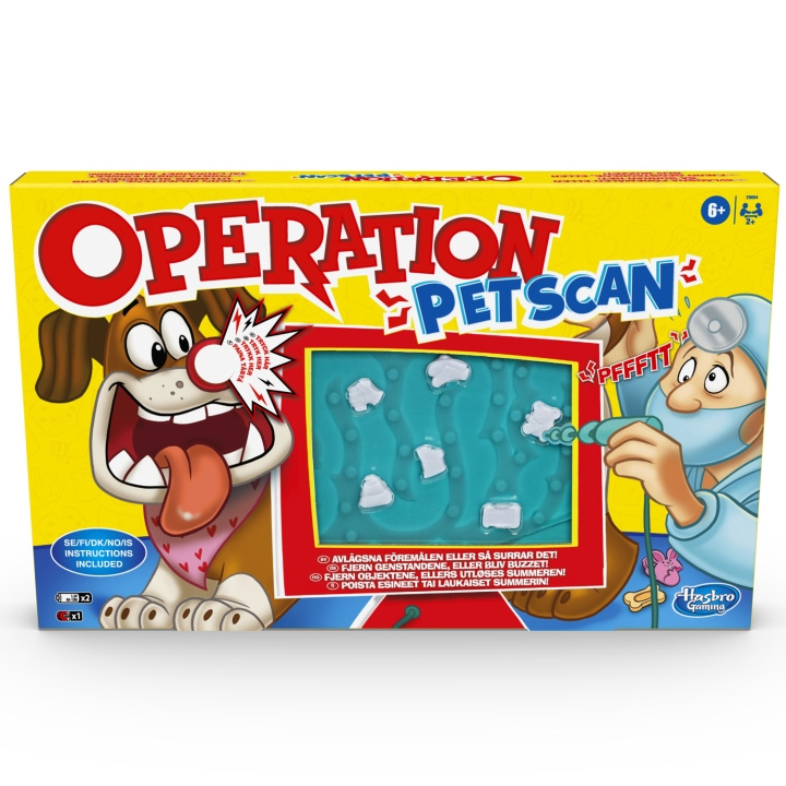 Hasbro Operation Pet Scan ryhmässä LELUT, TUOTTEET LAPSILLE JA VAUVOILLE / Peli / Lautapelit @ TP E-commerce Nordic AB (A18794)