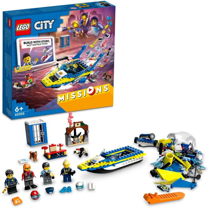 LEGO City - Uppdrag Med Sjöpolisen ryhmässä LELUT, TUOTTEET LAPSILLE JA VAUVOILLE / Leikkikalut, Askartelu &Pelit / Rakennuslelut / Lego @ TP E-commerce Nordic AB (A18923)