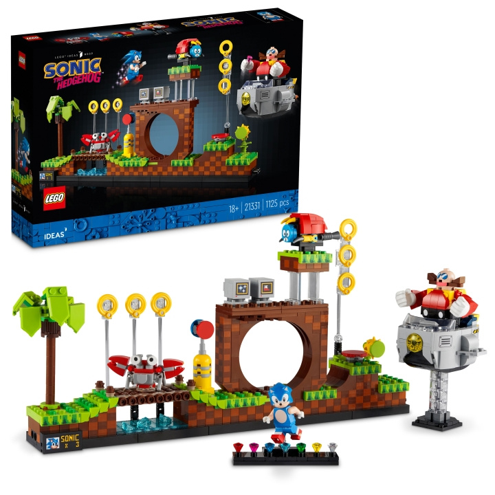 LEGO Sonic the Hedgehog Green Hill ryhmässä LELUT, TUOTTEET LAPSILLE JA VAUVOILLE / Leikkikalut, Askartelu &Pelit / Rakennuslelut / Lego @ TP E-commerce Nordic AB (A19008)