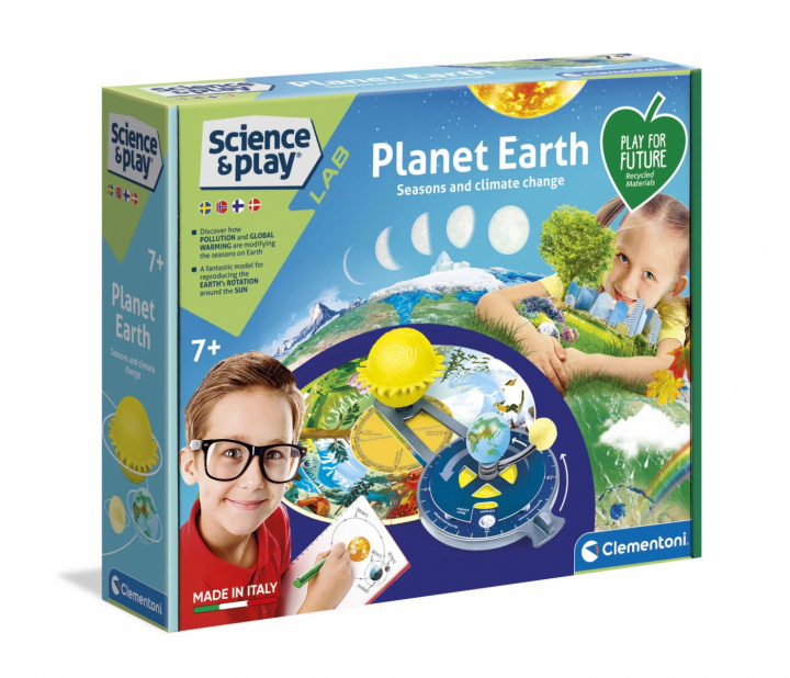 Clementoni Planet Earth Science Kit ryhmässä LELUT, TUOTTEET LAPSILLE JA VAUVOILLE / Leikkikalut, Askartelu &Pelit / Kokeilu ja tee-se-itse @ TP E-commerce Nordic AB (A22436)