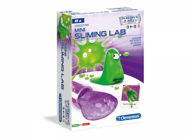 Clementoni Mini Sliming Lab ryhmässä LELUT, TUOTTEET LAPSILLE JA VAUVOILLE / Leikkikalut, Askartelu &Pelit / Kokeilu ja tee-se-itse @ TP E-commerce Nordic AB (A22437)