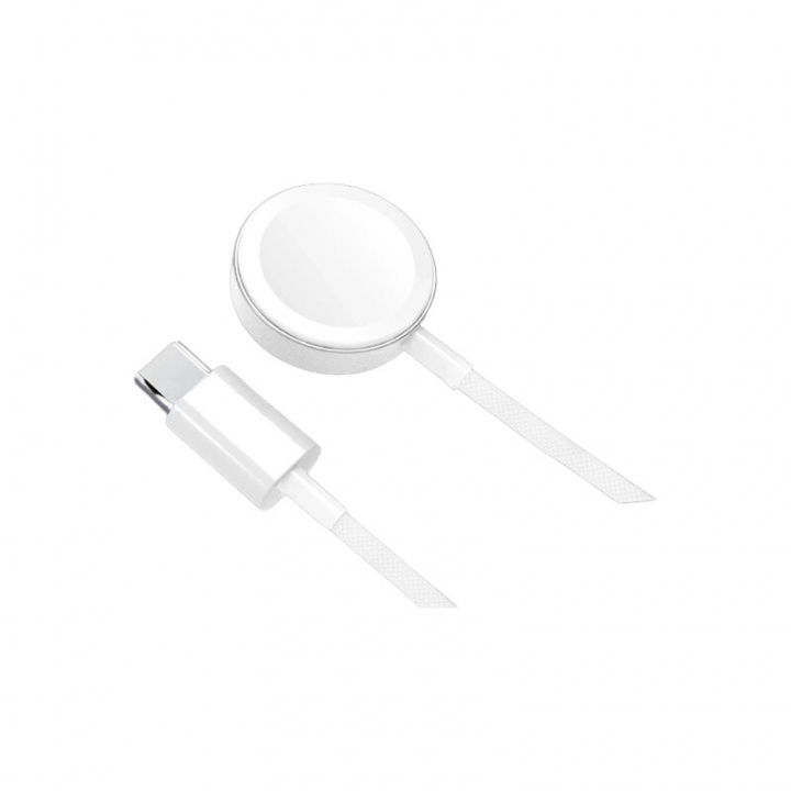 Magneettinen pikalaturi Apple Watchille, USB-C ryhmässä ÄLYPUHELIMET JA TABLETIT / Urheilu, koti ja vapaa-aika / Apple Watch & tarvikkeet / Tarvikkeet @ TP E-commerce Nordic AB (A22445)