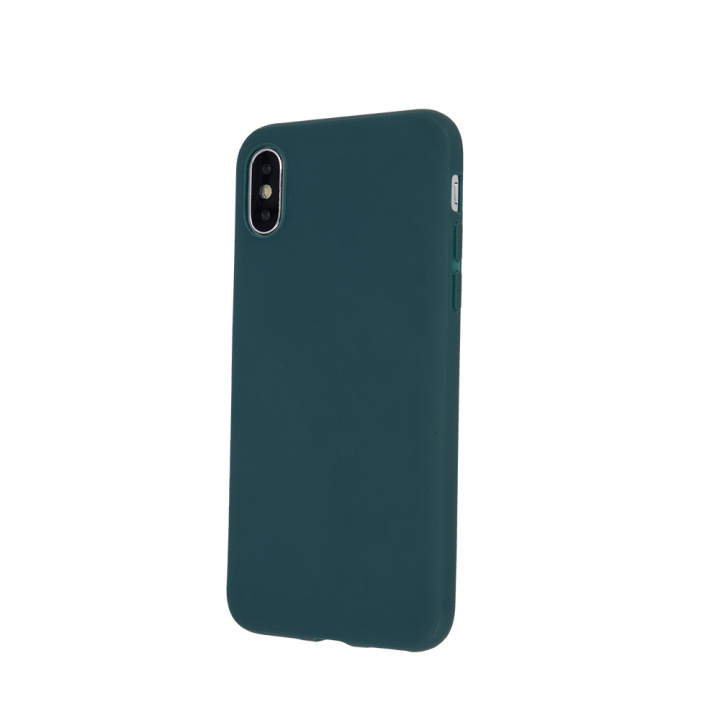 Matt TPU case for iPhone 16 Plus, Forest green ryhmässä ÄLYPUHELIMET JA TABLETIT / Puhelimen suojakotelo / Apple / iPhone 16 @ TP E-commerce Nordic AB (A22530)