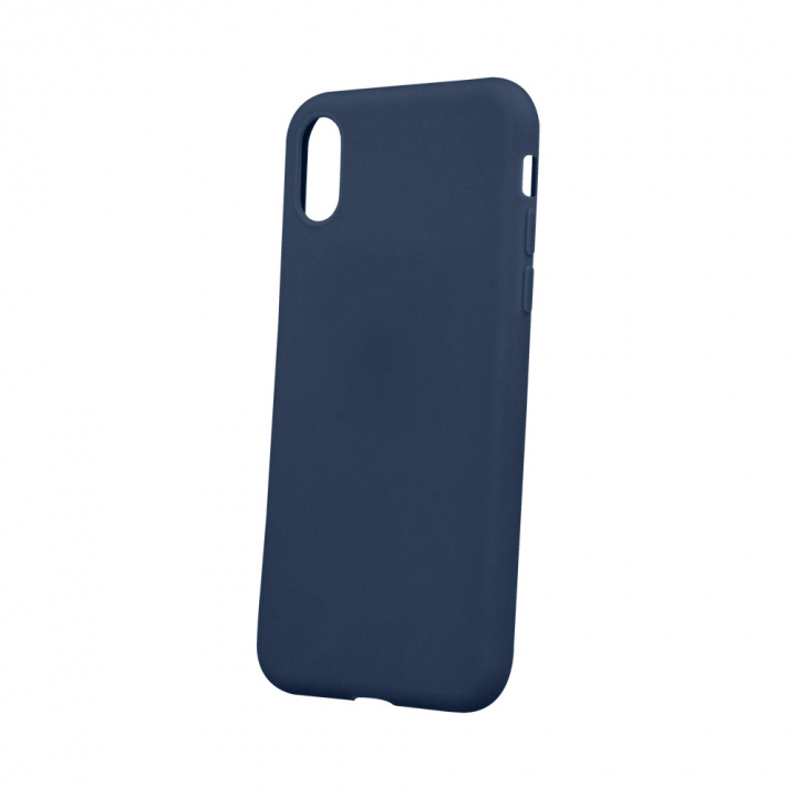 Matt TPU case for iPhone 16 Plus, Dark blue ryhmässä ÄLYPUHELIMET JA TABLETIT / Puhelimen suojakotelo / Apple / iPhone 16 @ TP E-commerce Nordic AB (A22531)