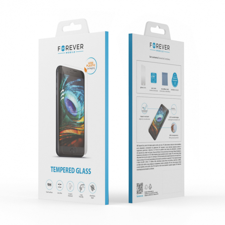 Forever tempered glass 2,5D for iPhone 16 ryhmässä ÄLYPUHELIMET JA TABLETIT / Puhelimen suojakotelo / Apple / iPhone 16 @ TP E-commerce Nordic AB (A22547)