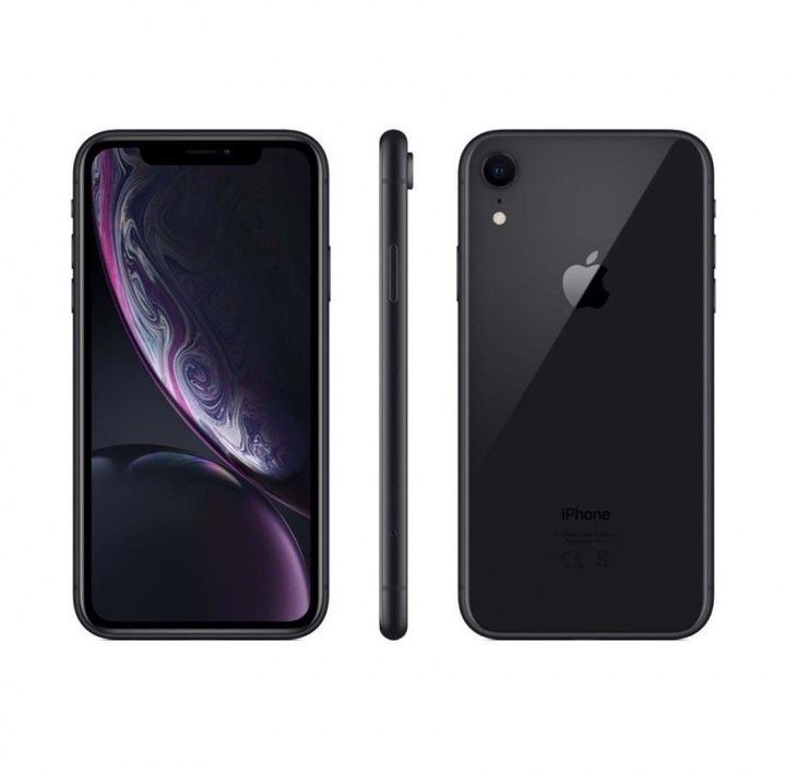 Preowned Apple iPhone XR 64GB Black Grade B ryhmässä ÄLYPUHELIMET JA TABLETIT / Kännykät & smartphones @ TP E-commerce Nordic AB (A22557)