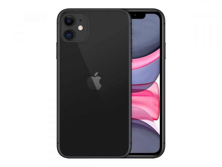 Preowned Apple iPhone 11 64GB Black Grade B ryhmässä ÄLYPUHELIMET JA TABLETIT / Kännykät & smartphones @ TP E-commerce Nordic AB (A22558)