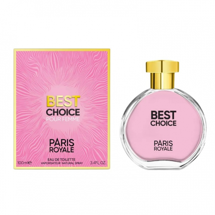 Paris Royale PR004: Best Choice for Woman 100ml EDT ryhmässä KAUNEUS JA TERVEYS / Tuoksut & Parfyymit / Parfyymit / Naisten Tuoksut @ TP E-commerce Nordic AB (A22613)