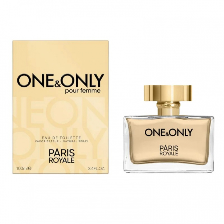 Paris Royale PR006: One and Only for Woman 100ml EDT ryhmässä KAUNEUS JA TERVEYS / Tuoksut & Parfyymit / Parfyymit / Naisten Tuoksut @ TP E-commerce Nordic AB (A22614)