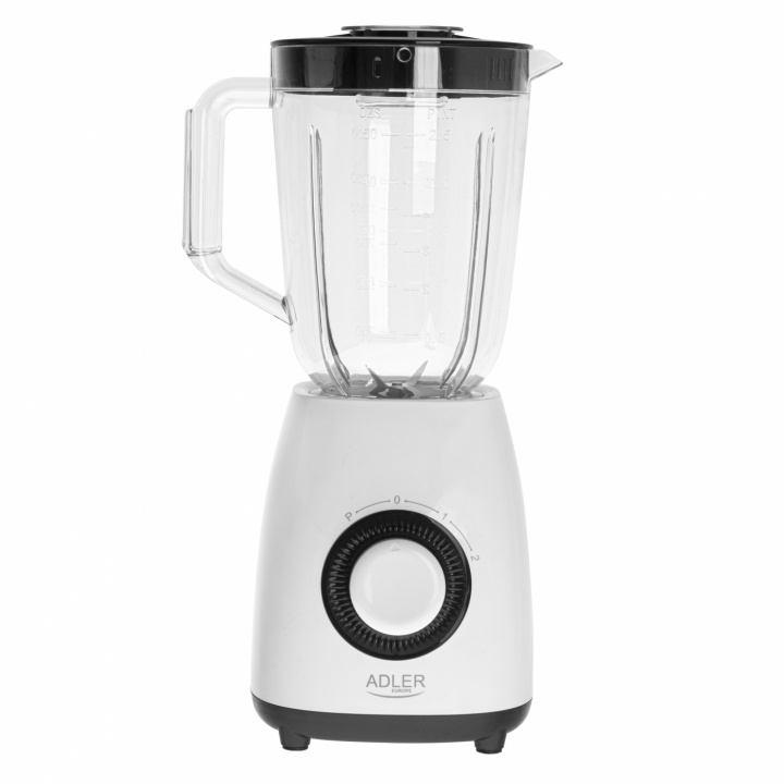 Adler AD 4085 Blender - jar 1,5L plastic ryhmässä KOTI, TALOUS JA PUUTARHA / Kodinkoneet / Yleiskoneet ja monitoimikoneet / Tehosekoittimet @ TP E-commerce Nordic AB (A22646)